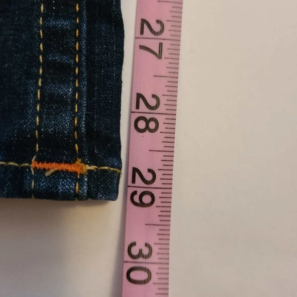 True Religion Stella Seat Skinny W=25 I=25 - Picture 5 of 7